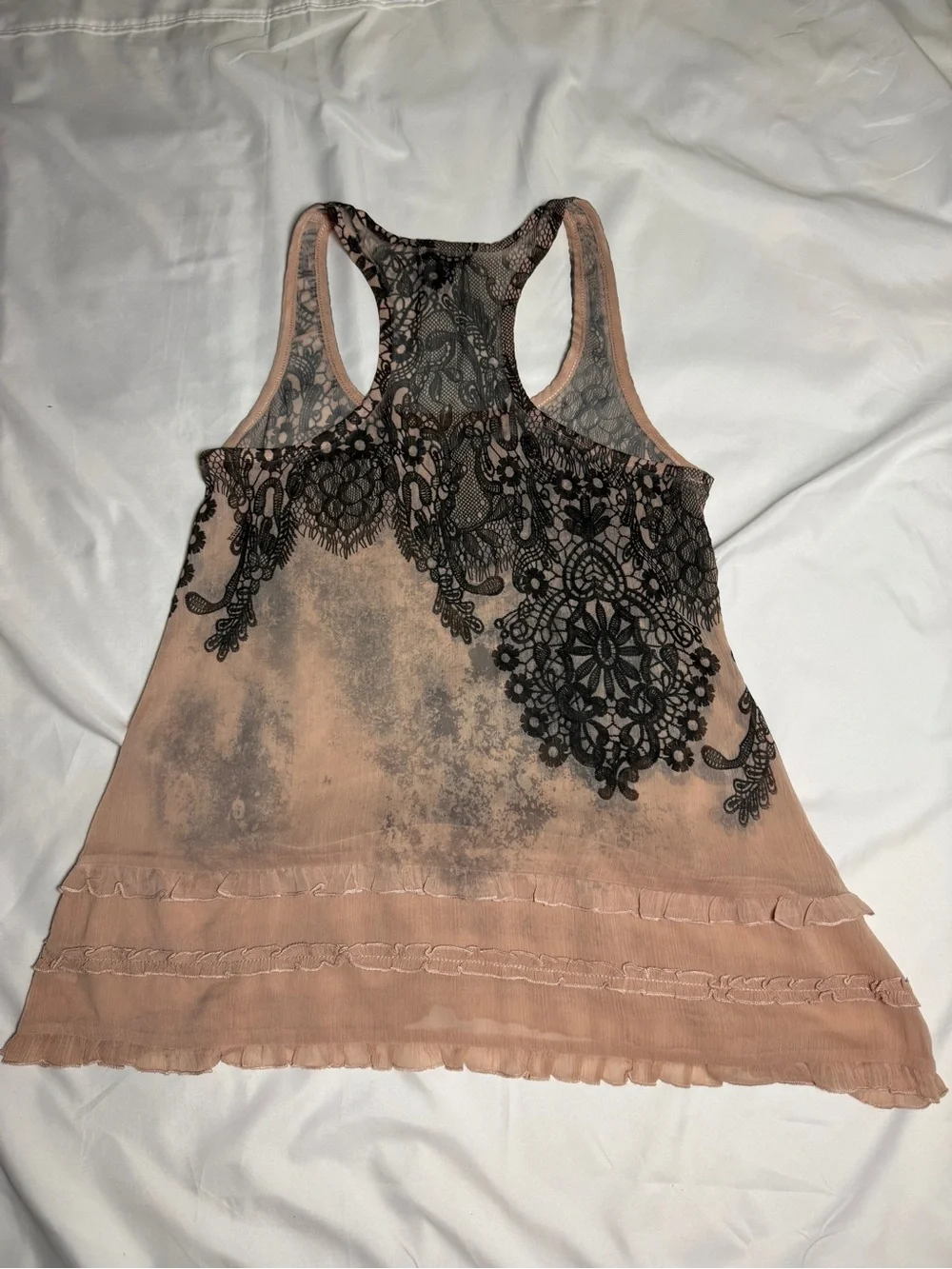 FANG sheer racerback